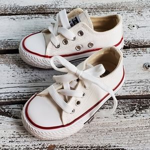 White canvas shoes